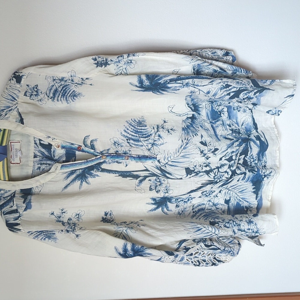 Johnny Was shirt. Size L